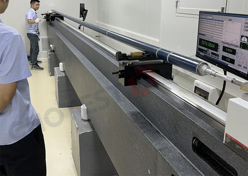 中图仪器10米超长高精度激光测长机顺利完成交付验收